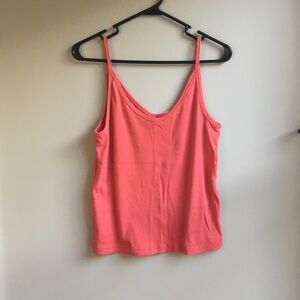 UNIVERSAL THREAD | pink v neck crop tank top